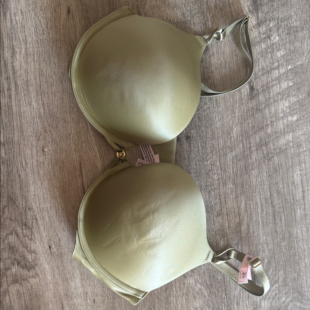 Victoria's Secret Olive Green Bra